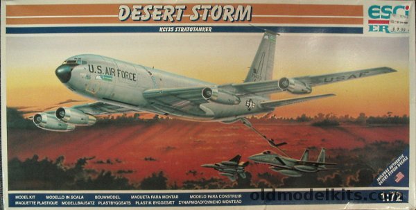ESCI 1/72 KC-135A Stratotanker Desert Storm - (ex AMT), 9122 plastic model kit